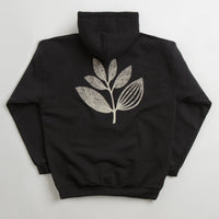 Magenta Botanic Hoodie - Black thumbnail
