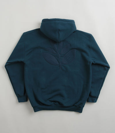 Magenta Embro Hoodie - Petrol Blue