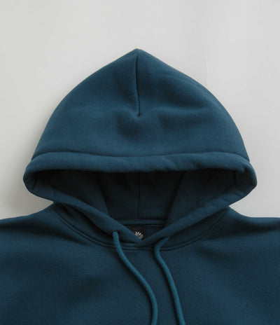 Magenta Embro Hoodie - Petrol Blue