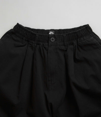 Magenta Extra Loose Pants - Black