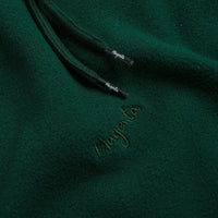 Magenta Loop Fleece Hoodie - Green thumbnail