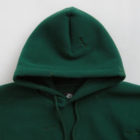 Magenta Loop Fleece Hoodie - Green thumbnail