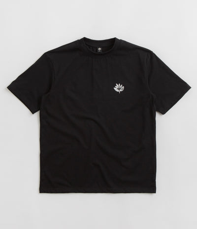 Magenta Marble T-Shirt - Black