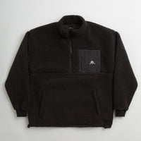 Magenta MTN 3/4 High Neck Fleece - Black thumbnail