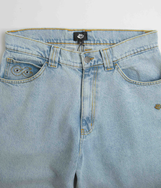Magenta OG 2 Tone Jeans - Washed Denim / Orange | Flatspot