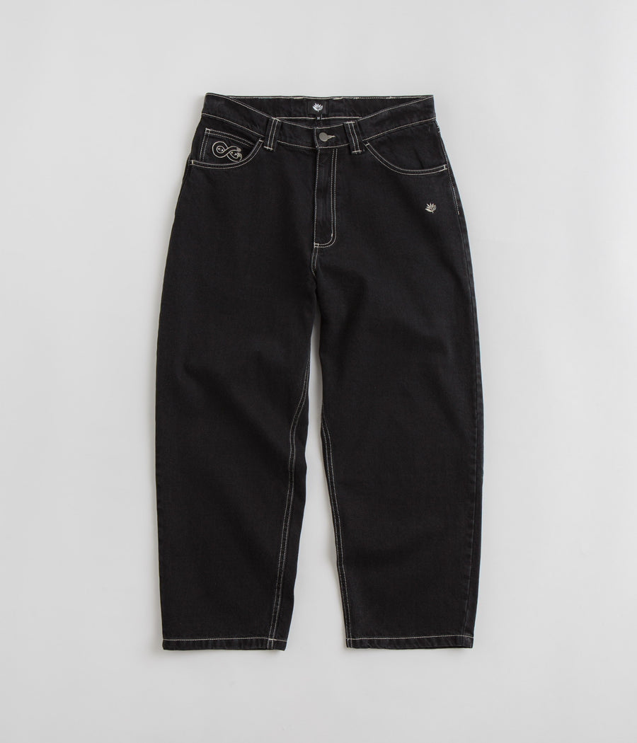 Magenta OG Stitch Jeans - Black Denim