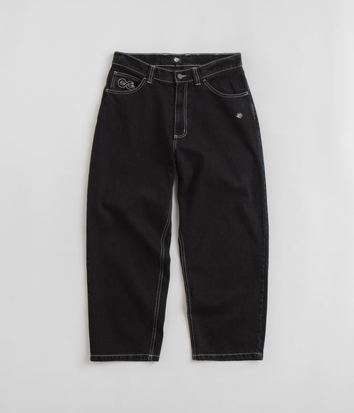 Magenta OG Stitch Jeans - Black Denim