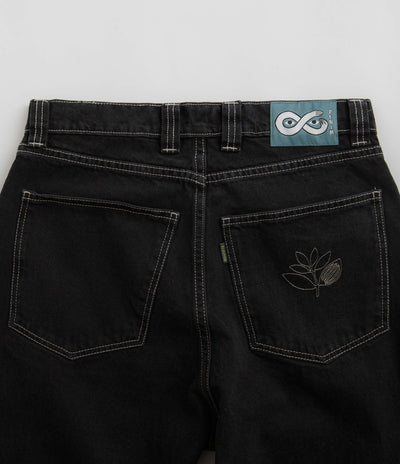 Magenta OG Stitch Jeans - Black Denim
