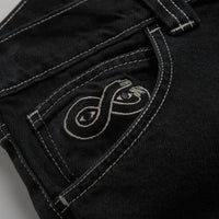 Magenta OG Stitch Jeans - Black Denim thumbnail