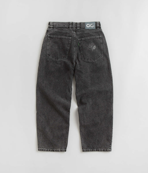 Magenta OG Stitch Jeans - Distressed Black Denim | Flatspot Magenta OG Stitch Jeans - Distressed Black Denim | Flatspot
