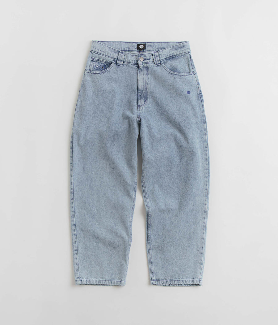 Magenta OG Stitch Jeans - Washed Denim