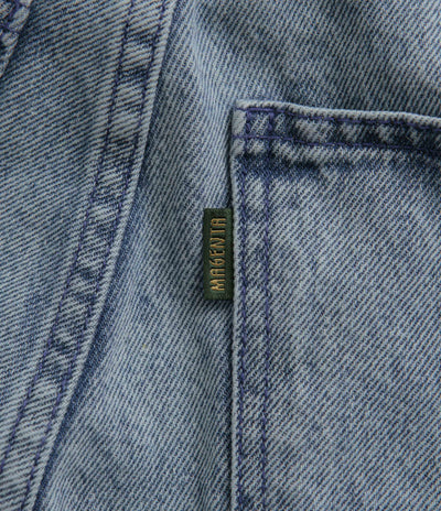 Magenta OG Stitch Jeans - Washed Denim