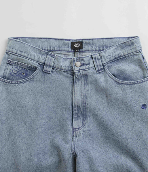 Magenta OG Stitch Jeans - Washed Denim | Flatspot