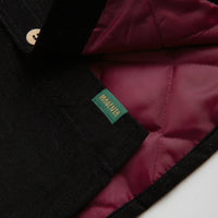 Magenta Rover Cord Overshirt - Black thumbnail