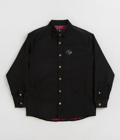 Magenta Rover Cord Overshirt - Black