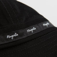 Magenta Script Cord Bucket Hat - Black thumbnail