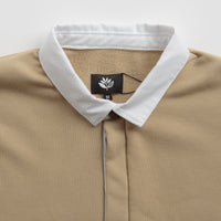 Magenta Smash Pouch Polo Shirt - Beige thumbnail