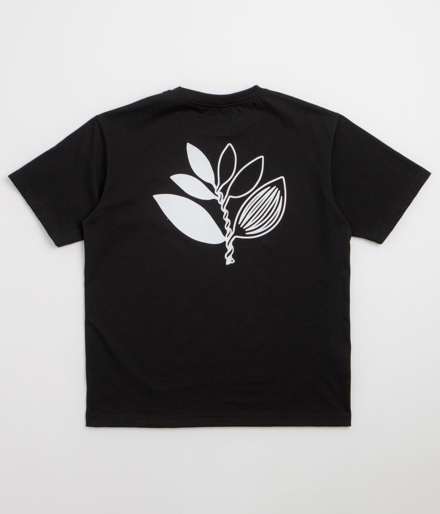 Magenta Yin T-Shirt - Black