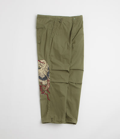 Maharishi Crow & Heron Loose Snopants in Olive