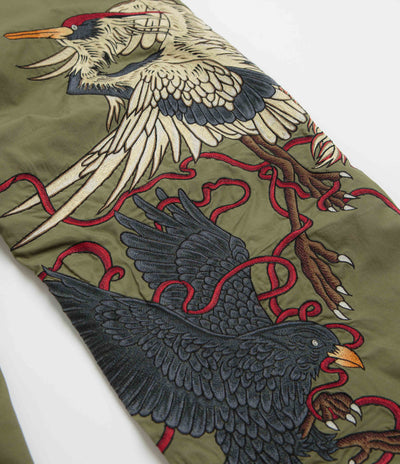 Maharishi Crow & Heron Loose Snopants in Olive