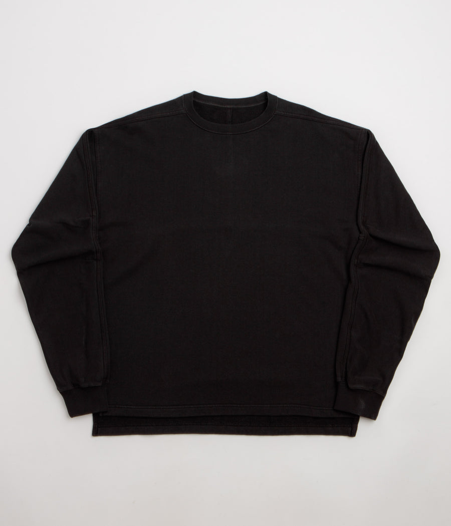 Maharishi Hemp Cotton Kurta Crewneck Sweatshirt - Black