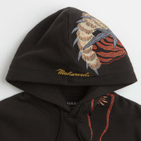 Maharishi Tiger Dragon Hoodie in Black thumbnail