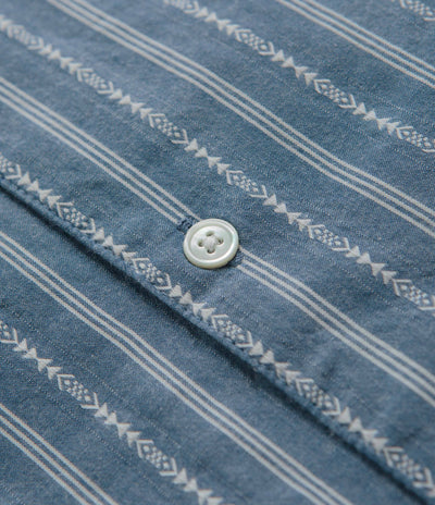 Mollusk Cosmo Shirt - Blue Chambray Dobby