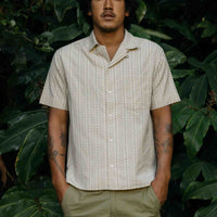 Mollusk Cosmo Shirt - Natural Dobby thumbnail