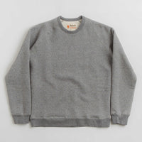 Mollusk Heavy Terry Crewneck Sweatshirt - Heather Grey thumbnail