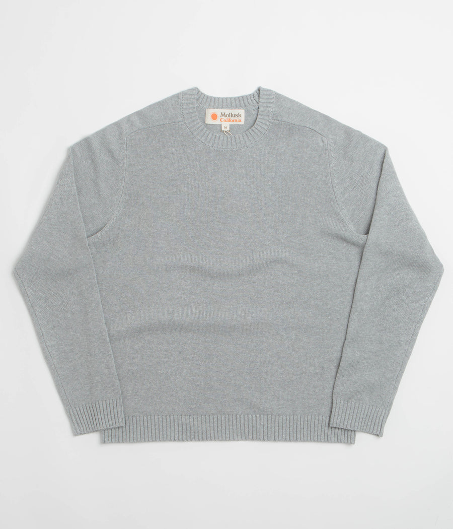 Mollusk Hemp Cambridge Sweatshirt - Gray Flannel