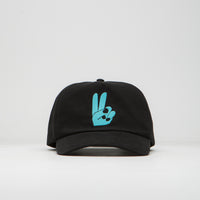 Mollusk Peace Cap - Faded Black thumbnail