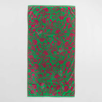 Mollusk Shroom Towel - Green / Pink thumbnail