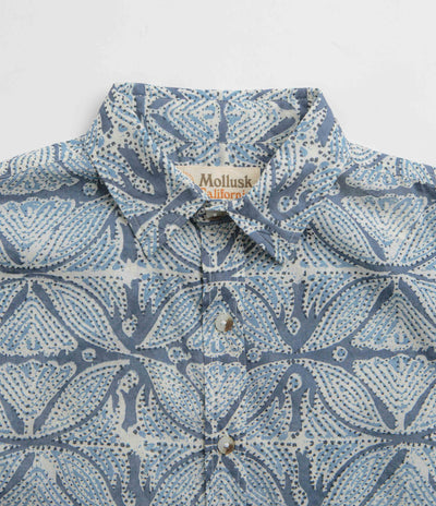 Mollusk Summer Shirt - Blue Flowers