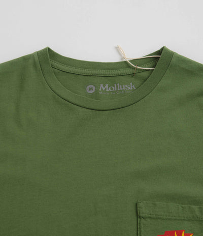 Mollusk Volta T-Shirt - True Green