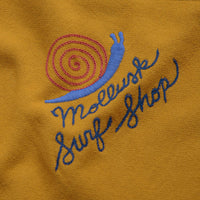 Mollusk Womens Snail Crewneck Sweatshirt - Mustard thumbnail