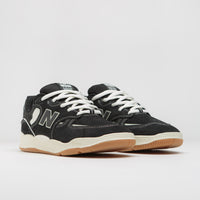 New Balance Numeric 1010 Tiago Lemos Shoes - Black / White / Gum thumbnail