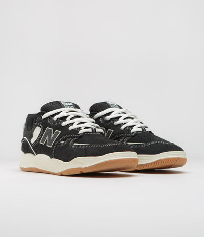 New Balance Numeric 1010 Tiago Lemos Shoes - Black / White / Gum