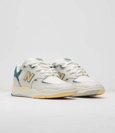 New Balance Numeric 1010 Tiago Lemos Shoes - Sea Salt / Spruce