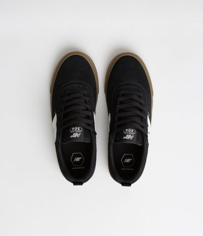 New Balance Numeric 306 Jamie Foy Shoes - Black / Gum
