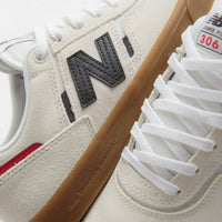 New Balance Numeric 306 Jamie Foy Shoes - Sea Salt / Gum thumbnail