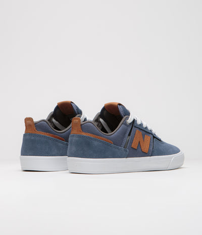 New Balance Numeric 306 Jamie Foy Shoes - Vintage Indigo / Brown