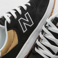 New Balance Numeric 425 Shoes - Black / Tan thumbnail