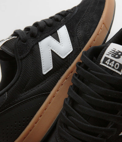 New Balance Numeric 440 Shoes - Black / Gum / White