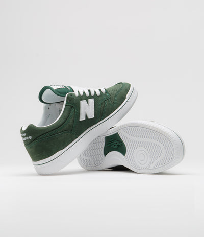 New Balance Numeric 480 Shoes - Forest Green / White