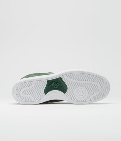 New Balance Numeric 480 Shoes - Forest Green / White