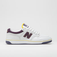 New Balance Numeric 480 Shoes - White / Purple thumbnail