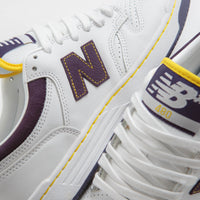 New Balance Numeric 480 Shoes - White / Purple thumbnail