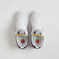 New Balance Numeric 480 Shoes - White / Purple thumbnail