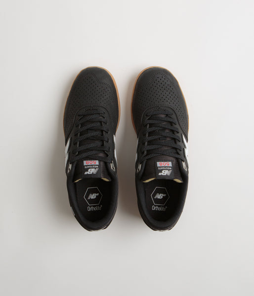 New Balance Numeric 508 Brandon Westgate Shoes - Black / Gum