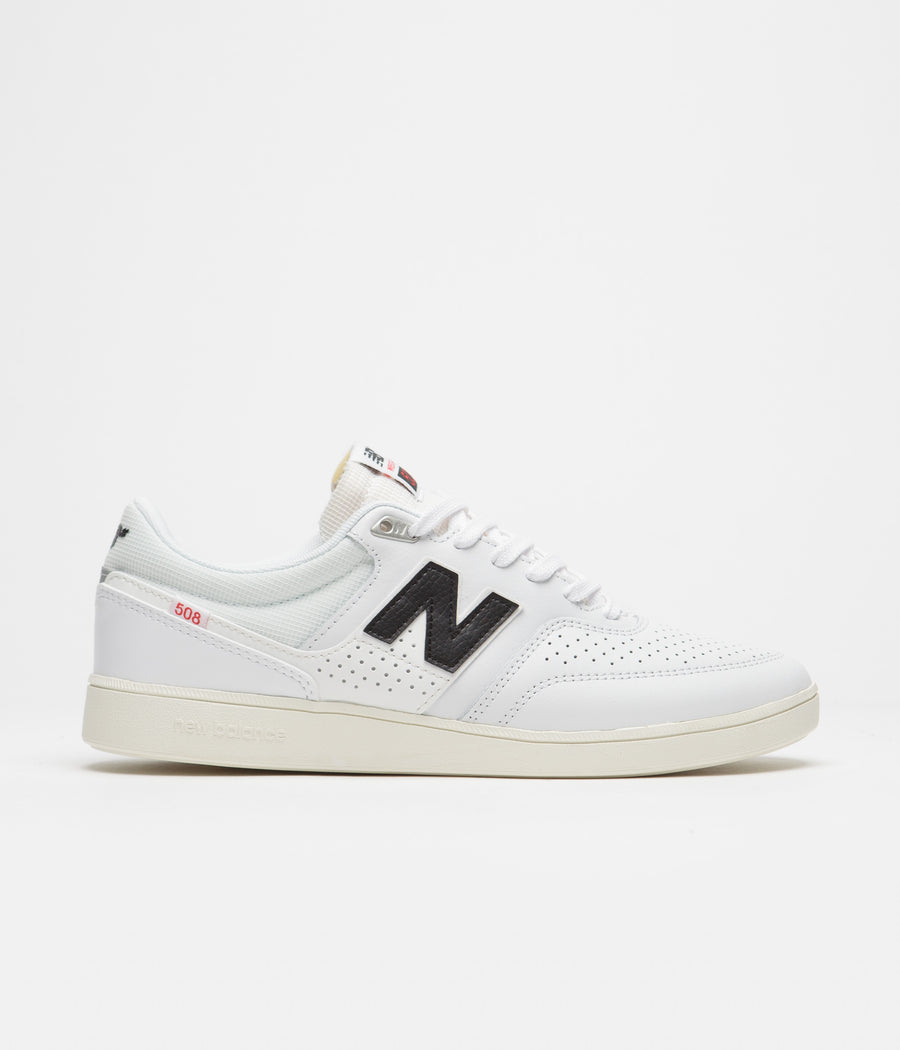 New Balance Numeric 508 Brandon Westgate Shoes in White and Black